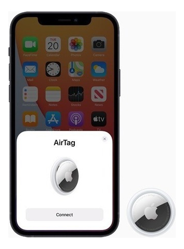 AIRTAG LOCALIZADOR APPLE FORA DA CAIXA