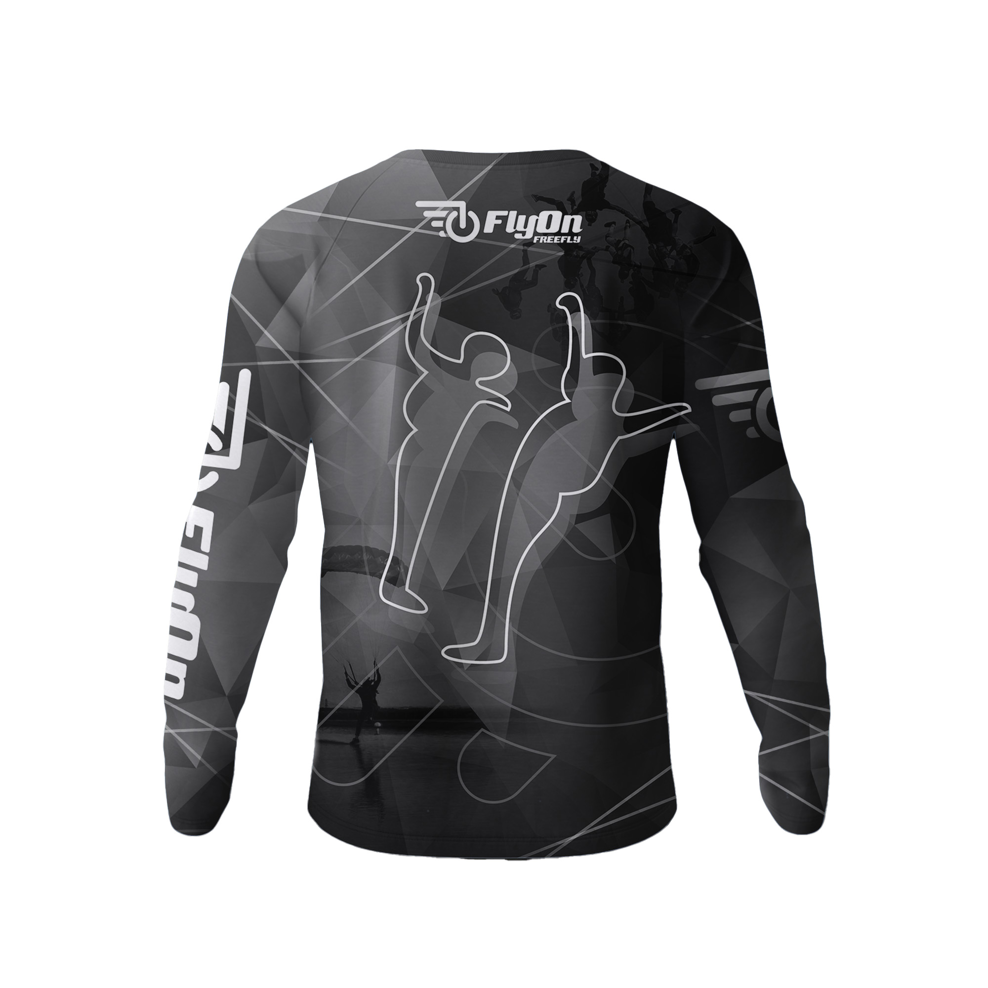 CAMISA JERSEY FLYON BLACK - TAMANHO XG