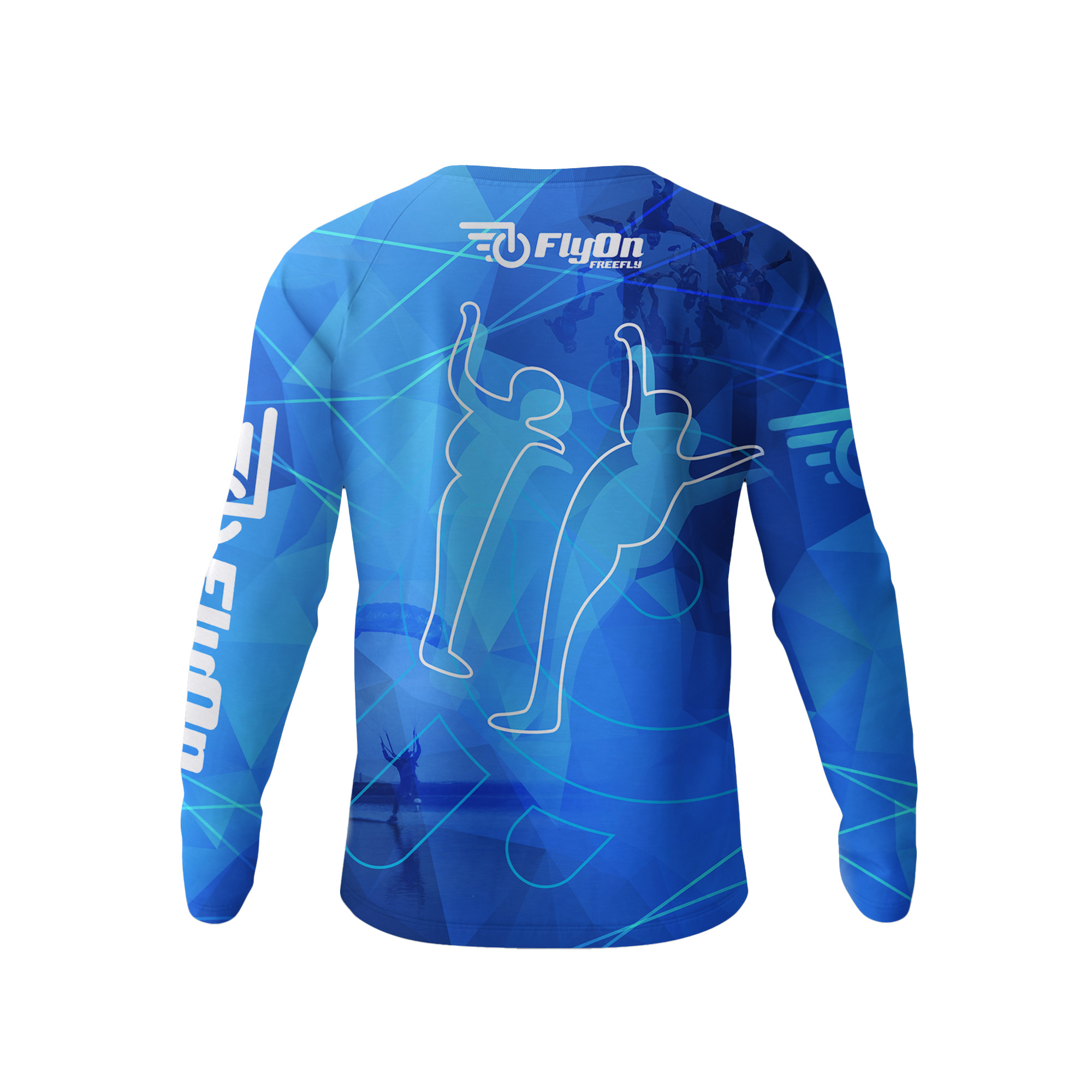 CAMISA JERSEY FLYON AZUL - TAMANHO XXG