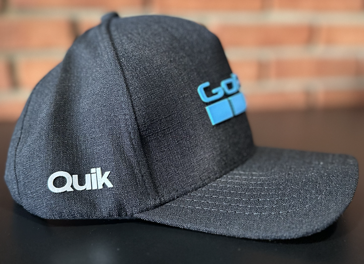 BONE GOPRO PRETO E AZUL