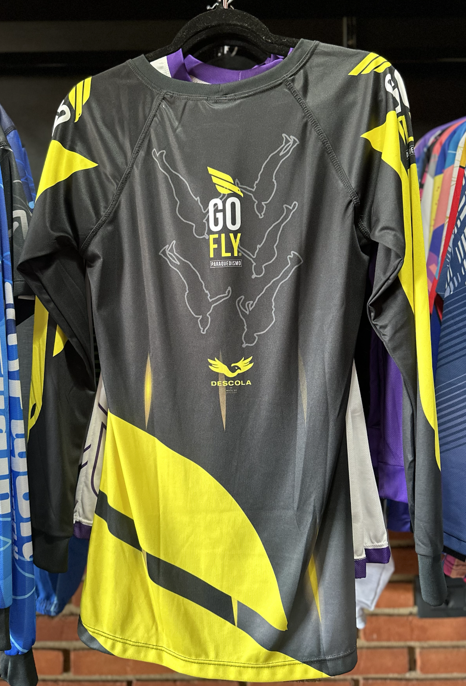 CAMISETA JERSEY GOFLY 01 PRETA G BABY LOOK TECIDO STANDARD