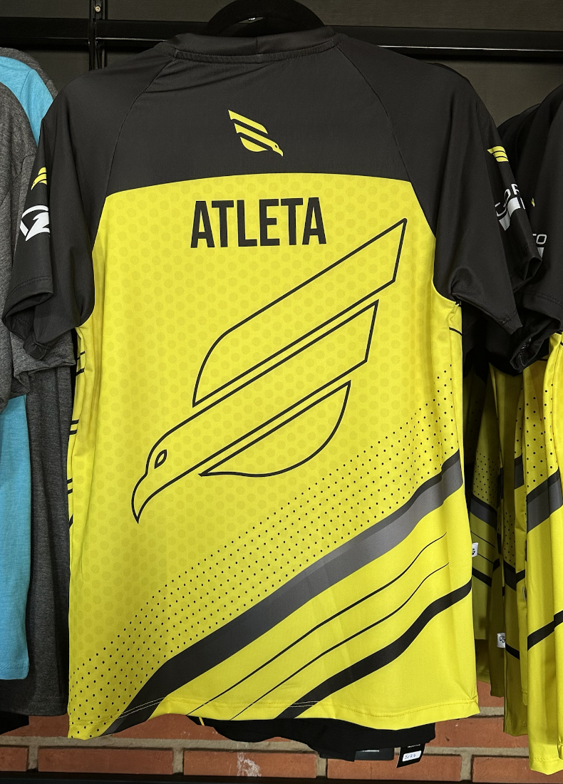CAMISA  GO FLY ATLETAS AMARELA - TAMANHO PP